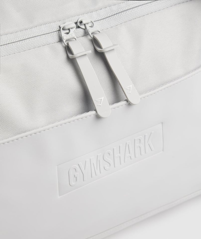 Gymshark Medium Everyday Gym Sports Bag Light Grey | NZ 8USZXR